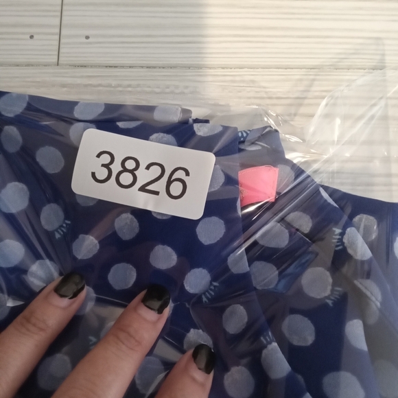 Lilly pulitzer Langston pocket dot royal purple women's blouse SZ small - Picture 10 of 10